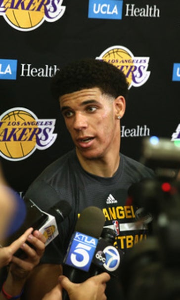 Lonzo Ball works out for Lakers, would love to be No. 2 pick